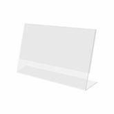 Rama foto plexiglas format a4 landscape suport de birou tip l transparent